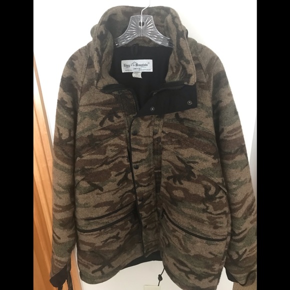 Kimg Of The Mountain Jackets Coats King Of The Mountain Camouflage Wool Jacket Mens Poshmark